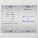 Search for swirl wedding programs Floral