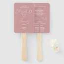 Search for dusty rose wedding programs Minimal