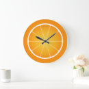 Search for fruit clocks Orange