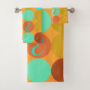 Search for turquoise and orange bath towels For her