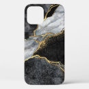 Search for marble background iphone cases Black