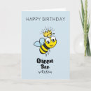 Search for queen bee birthday cards Cute