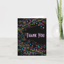 Search for neon lights thank you cards Party