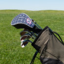 Search for navy and white golf head covers Golfer