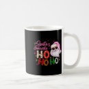 Search for ho ho ho coffee mugs Santa's