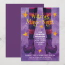 Search for magic halloween invitations Witches