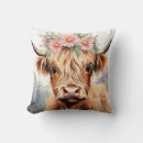 Search for highland cow cushions Whimsical