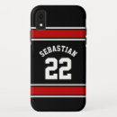 Search for football jersey iphone cases Black