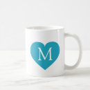 Search for turquoise heart mugs Blue