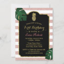 Search for pineapple invitations Stripes