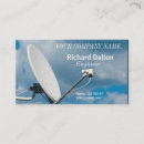 Search for satellite business cards Technology