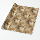 Search for victorian wrapping paper Santa