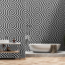 Search for 3d illusion art Black and white