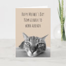 Search for cat mothers day cards Funny