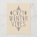 Search for winter design postcards Elegant typography
