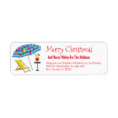 Search for beach umbrella return address labels Summer