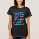 Search for purple and teal tshirts Suicide hotline