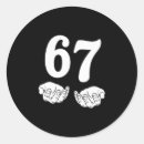 Search for made in 1967 stickers Tiktok trend 67