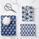 Search for indigo wrapping paper Floral