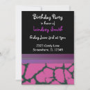 Search for giraffe patterns invitations Pink