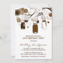 Search for mason jar birthday invitations Flowers