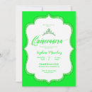 Search for emerald glitter invitations Tiara