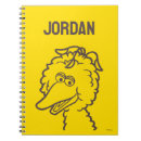 Search for kids show notebooks Big bird