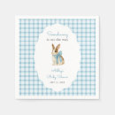 Search for vintage easter bunny napkins Watercolor rabbit