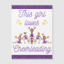 Search for cheerleader cards Purple