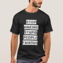 Search for famous people tshirts Humour