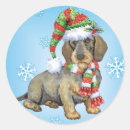 Search for stock dog stickers Snowflakes