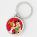Search for aged rounded key rings Wilma flintstone