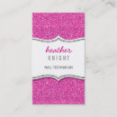 Search for glitzy business cards Makeup artist
