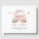 Search for baby shower guest books Baby in bloom