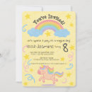 Search for dreaming unicorn invitations For kids