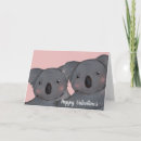 Search for koala valentines day cards Pink