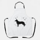 Search for wolf silhouette aprons Funny