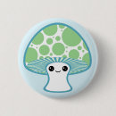 Search for mushroom badges Kawaii
