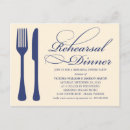 Search for country rehearsal dinner invitations Blue