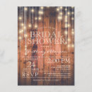 Search for rustic wood bridal shower invitations Country