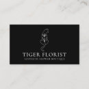 Search for tiger business cards Modern