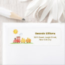 Search for choo choo return address labels For kids