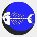 Search for bone fish stickers Black