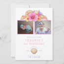 Search for shell birthday invitations Ocean