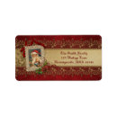 Search for lacy return address labels Damask