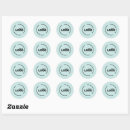 Search for light teal stickers Simple