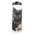 Search for black cat travel mugs Whimsical