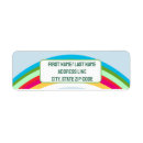 Search for classroom return address labels Rainbow