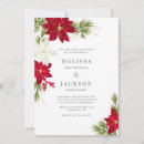 Search for poinsettia wedding invitations Floral