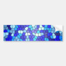 Search for abstract patterns bumper stickers Blue
